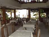 Beachfront restaurant